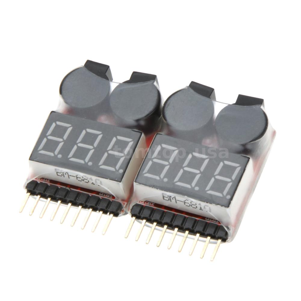  lipo cells voltage voltage display function and low voltage alarm